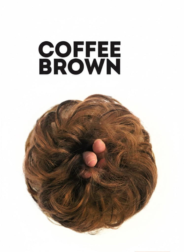 PREMIUM MESSY BUN HAIR SCRUNCHIES