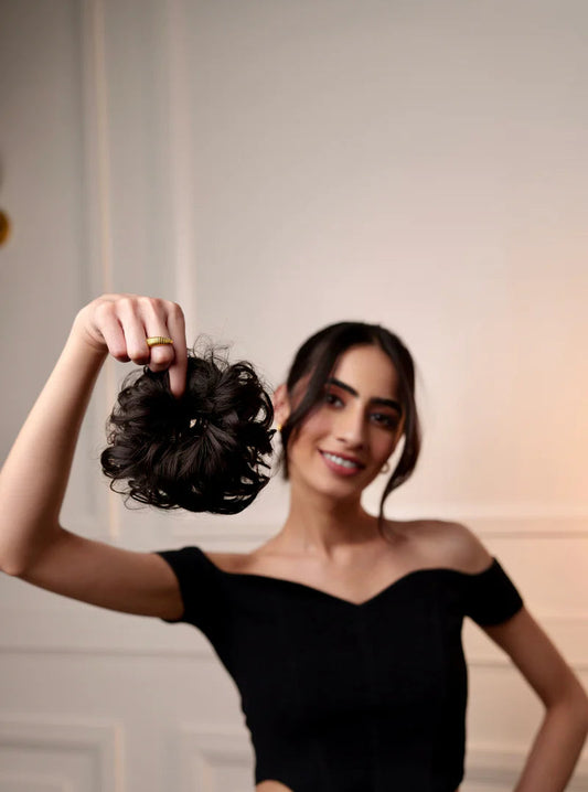 PREMIUM MESSY BUN HAIR SCRUNCHIES